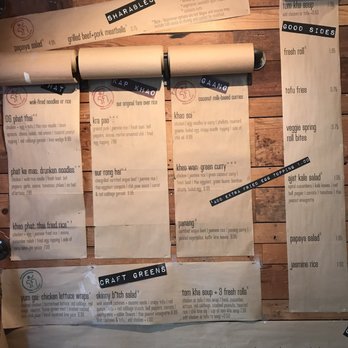 Crushcraft Thai Eats - Menu - Thai Near Me - Dallas, Texas