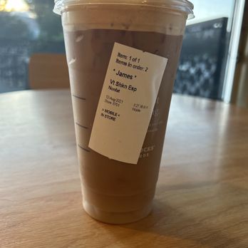 Starbucks - I'm not sure why they make this drink like this and think it is ok - Coffee & Tea Near Me - Sparks, Nevada