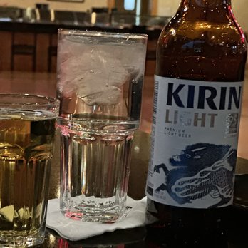 Tokyo Wako Restaurant - a bottle of kirin light and a glass of water - Japanese Near Me - Pasadena, California Tokyo Wako Restaurant - a bottle of kirin light and a glass of water - Japanese Near Me - Pasadena, California