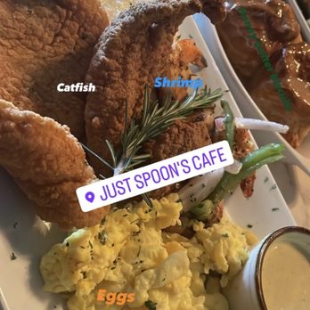 Just Spoons Cafe - Look at the biscuits - Comfort Food Near Me - Plantation, Florida