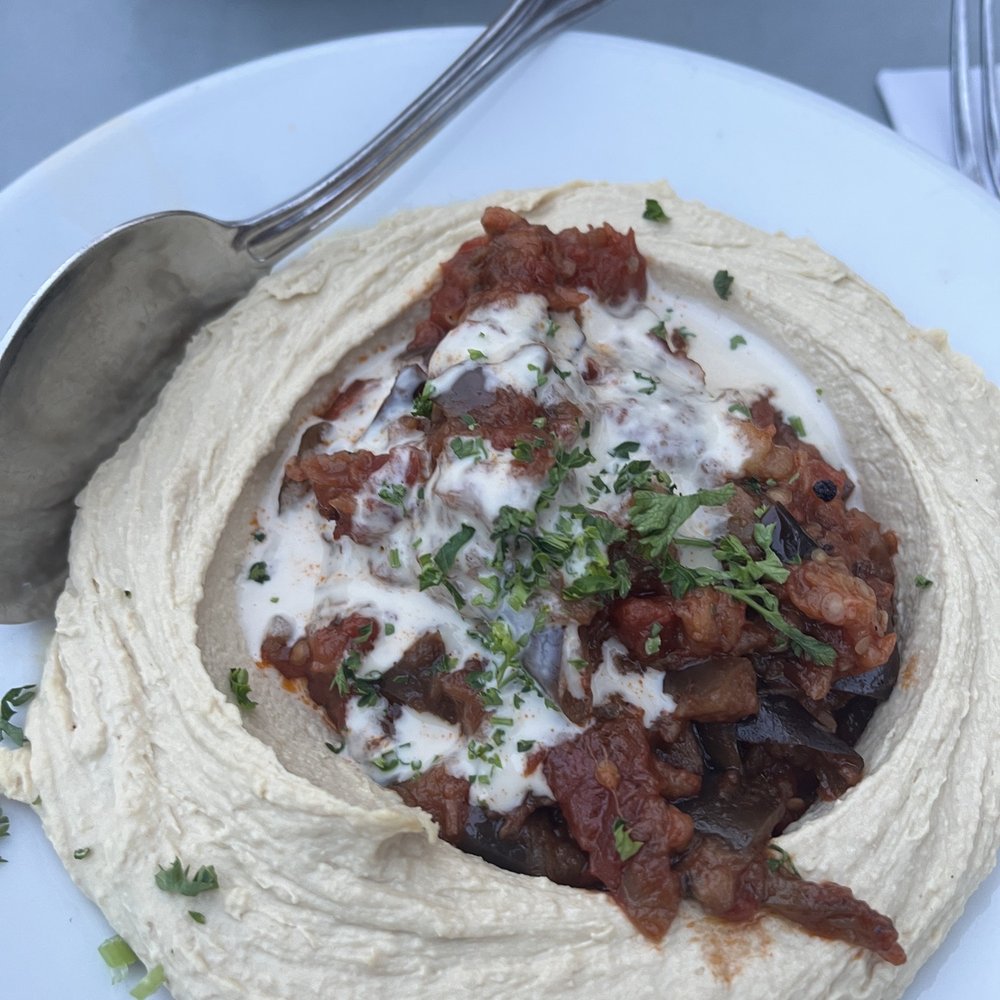 Oren's Hummus - Hummus Eggplant - Mediterranean Near Me - Mountain View, California Oren's Hummus - Hummus Eggplant - Mediterranean Near Me - Mountain View, California