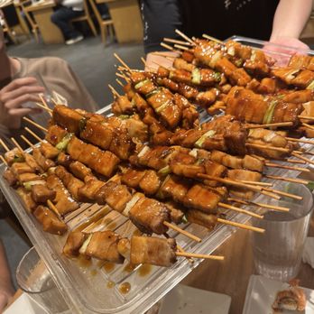 X-Fish Izakaya - Pork belly skewers - Sushi Bars Near Me - Brea, California X-Fish Izakaya - Pork belly skewers - Sushi Bars Near Me - Brea, California