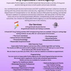 Impeccable Prehire Agency - BACKGROUND CHECKS, PHLEBOTOMY, NOTARY, BUSINESS FORMS, INSTANT TESTING, WE HAVE YOU COVERED!