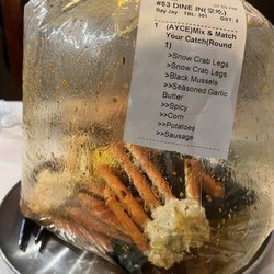 Hook & Reel Cajun Seafood & Bar - All you can eat Snow Crab Legs Boil