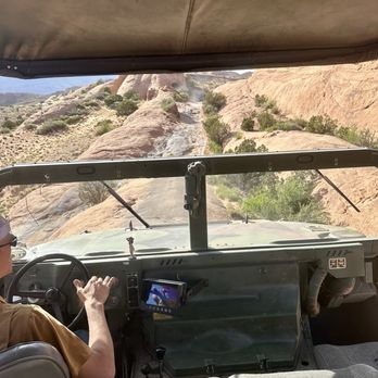 High Point Hummer and ATV - This pic does not do the climb justice!!! - Tours Near Me - Moab, Utah