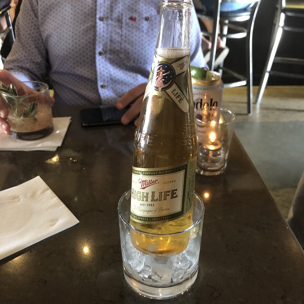 Under Current - Highlife, aka champagne of beers, served as such - Cocktail Bars Near Me - Salt Lake City, Utah Under Current - Highlife, aka champagne of beers, served as such - Cocktail Bars Near Me - Salt Lake City, Utah