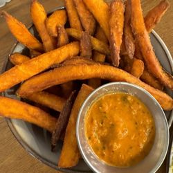 Sweet potato fries were fantastic