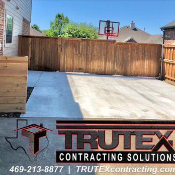 TRUTEX Contracting Solutions - Driveway extension. - Roofing Near Me - Sunnyvale, Texas TRUTEX Contracting Solutions - Driveway extension. - Roofing Near Me - Sunnyvale, Texas