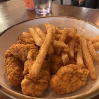 Elevations Eatery And Bar - Chicken tender with a side of fries - Salad Near Me - Estes Park, Colorado