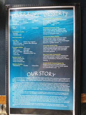 Menu photo 5 Water's Edge Restaurant Two Rivers, WI