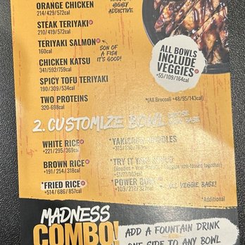 Teriyaki Madness - Menu - Japanese Near Me - Columbus, Ohio Teriyaki Madness - Menu - Japanese Near Me - Columbus, Ohio