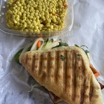 Mendocino Farms - Vegan banh mi Curry couscous salad - Salad Near Me - Costa Mesa, California
