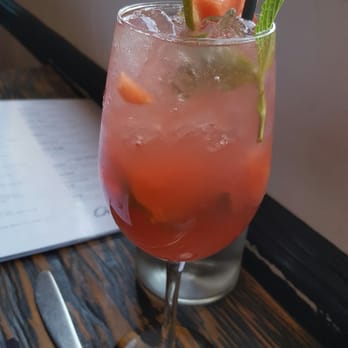 Anepalco - Juanita said this was their special of the day.  Sold on anything watermelon. - Mexican Near Me - Orange, California