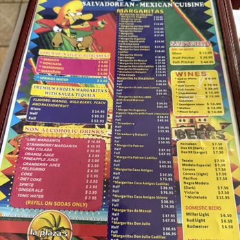 La Plaza - Menu - Mexican Near Me - Washington, DC, District of Columbia