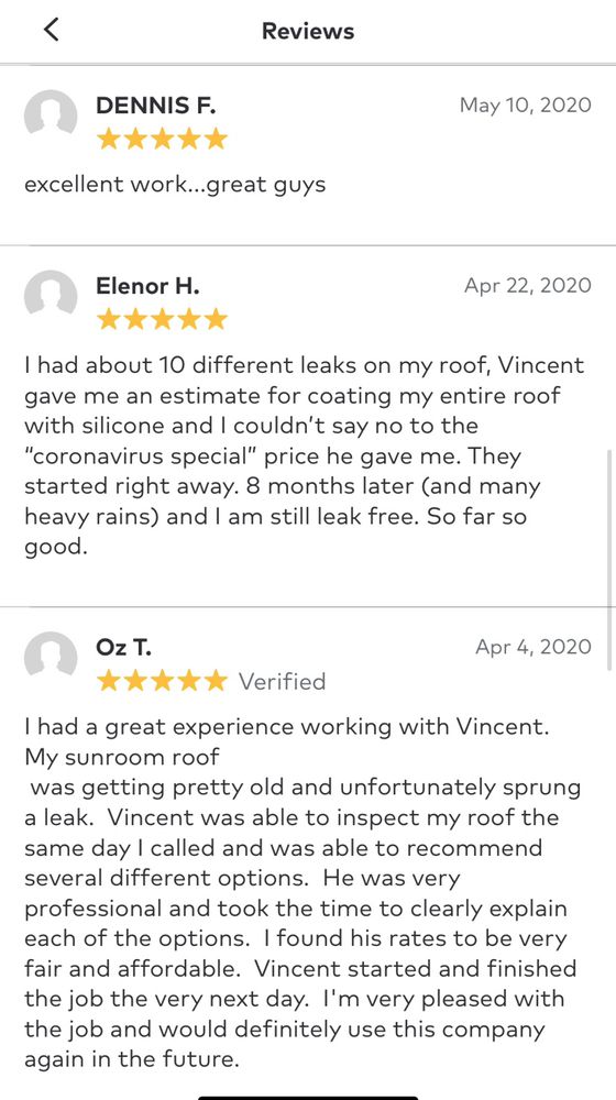 Slide of RRR Affordable Roof Repairs