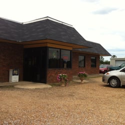 Tres Hermanos Mexican Restaurant - Store front, gravel parking lot and all :)