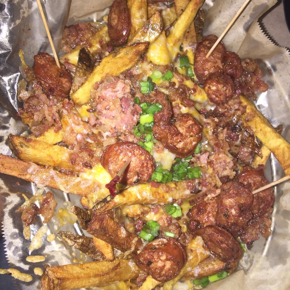 Doghouse - Salchipapas with cheese fries - Hot Dogs Near Me - Miami, Florida Doghouse - Salchipapas with cheese fries - Hot Dogs Near Me - Miami, Florida