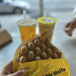 J4. Oreo Bubble Waffle D5. Boba Milk Tea with Puff Cream Mango Tea J4. Oreo Bubble Waffle D5. Boba Milk Tea with Puff Cream Mango Tea