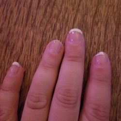 KT Nail Spa - Day 4-chipping/broken shellac&Nails. Not happy w/ work. Going back to TD nails where they do a phenomenal job. Waste of $$!