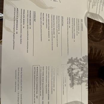 Via Triozzi - Menu - Italian Near Me - Dallas, Texas Via Triozzi - Menu - Italian Near Me - Dallas, Texas