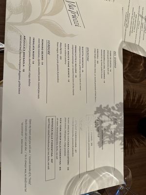 Menu photo 8 Via Triozzi Dallas, TX