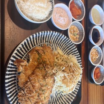 Kyoto Gyukatsu - Fish Cutlet - pretty solid. Good breading - Noodles Near Me - Alhambra, California