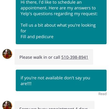 Royal Nail Bar - Chat screenshot - Nail Salons Near Me - Hayward, California Royal Nail Bar - Chat screenshot - Nail Salons Near Me - Hayward, California