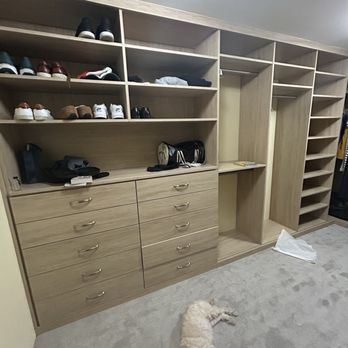 Closet Factory - Closet + dog - Cabinetry Near Me - Beverly Hills, California Closet Factory - Closet + dog - Cabinetry Near Me - Beverly Hills, California