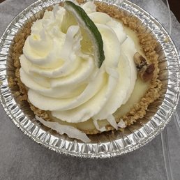 Key Lime Pie Cupcake