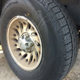 got enough tire to pass safety inspection now!