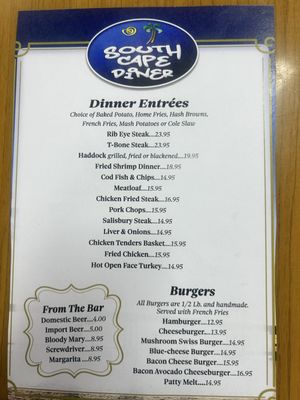 Menu photo 2 South Cape Diner and Breakfast Restaurant Cape Coral, FL Menu photo 2 South Cape Diner and Breakfast Restaurant Cape Coral, FL