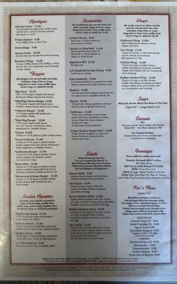 Menu photo 2 Little Oscar's Restaurant Hampton, MN