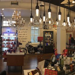 Left side of store