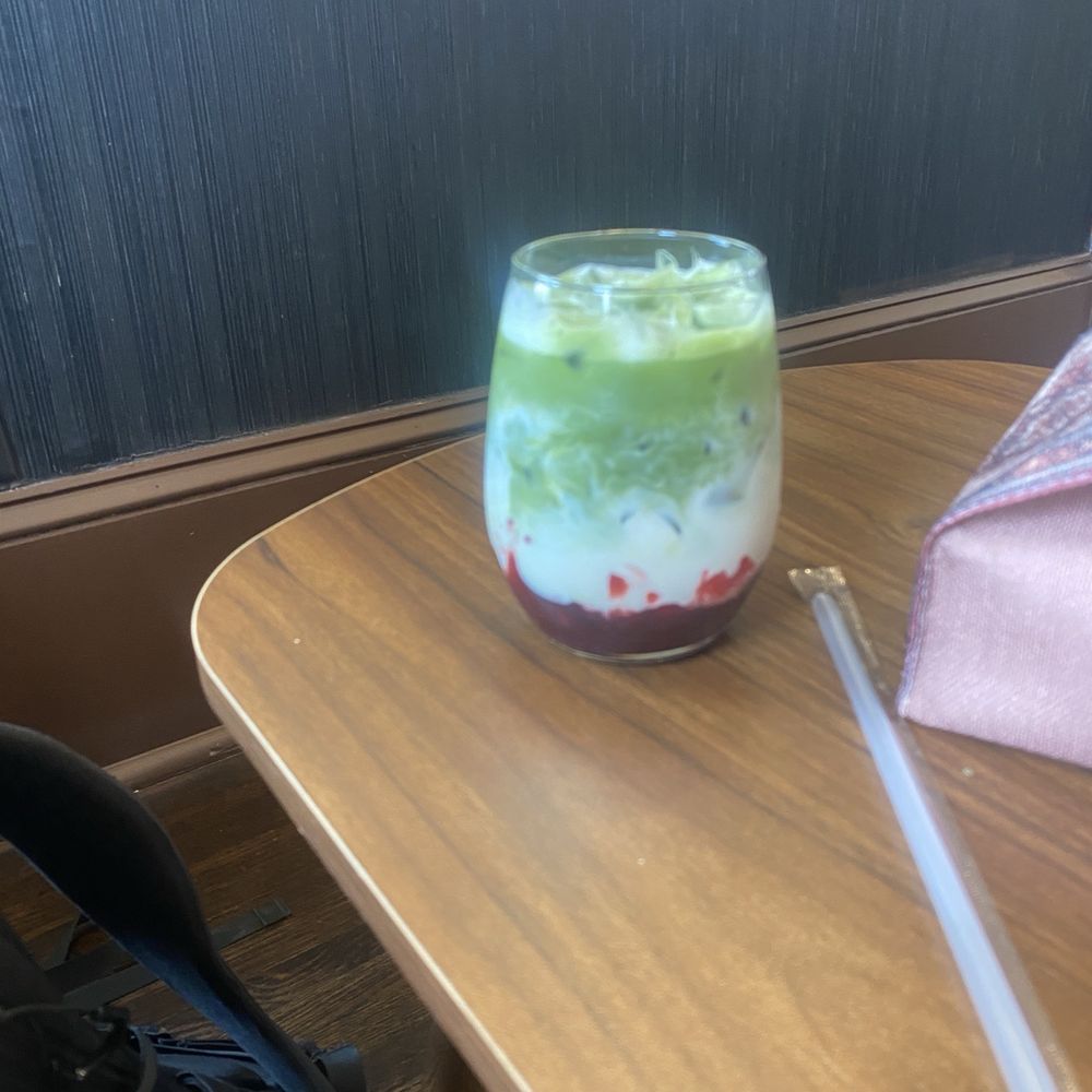 Strawberry matcha Strawberry matcha