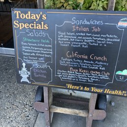 Menu board