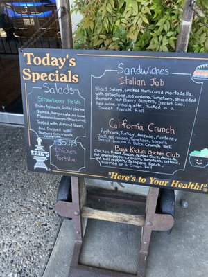 Menu photo 1 Erik's DeliCafe of Scotts Valley Scotts Valley, CA