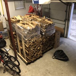 Carolina Morning Firewood - Got 4 pallets of wonderfully smelling and clean firewood, and two starter boxes!!!