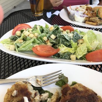 VI Grill - We also split a Caesar Salad. It was satisfactory but not remarkable. Even so, both our visits were 5 stars! - Burgers Near Me - Suttons Bay, Michigan VI Grill - We also split a Caesar Salad. It was satisfactory but not remarkable. Even so, both our visits were 5 stars! - Burgers Near Me - Suttons Bay, Michigan