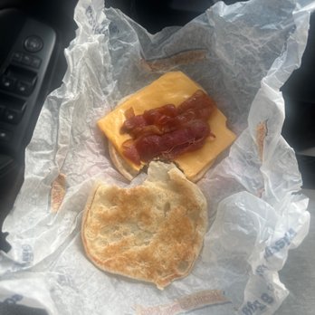 Braums - a sandwich and a biscuit on a piece of wax paper - Ice Cream & Frozen Yogurt Near Me - Durant, Oklahoma Braums - a sandwich and a biscuit on a piece of wax paper - Ice Cream & Frozen Yogurt Near Me - Durant, Oklahoma