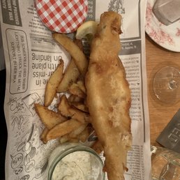 Fish and chips Fish and chips