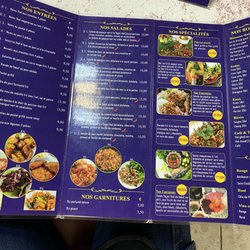 Lak Thaï - Menu Backside