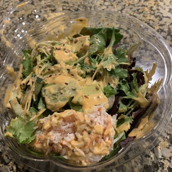 Poke' Bop - Create your own Poke bowl with spicy tuna, shrimp, and imitation crab meat. - Poke Near Me - Dallas, Texas