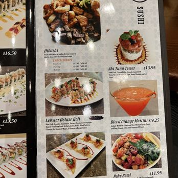 Sushi Hana - a menu for sushi - Sushi Bars Near Me - Katy, Texas
