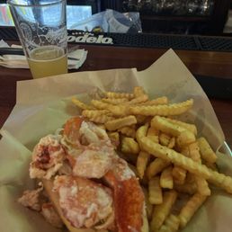 Lobster roll. Lots of lobster, but know NE style is cold. I prefer the butter and warm style.