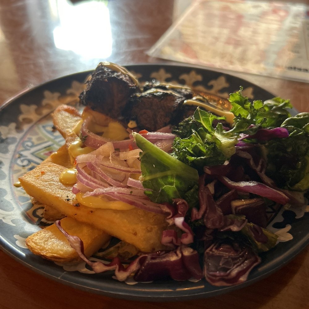 Dash of Sazon - Filet Mignon Steak skewer - Caribbean Near Me - Aiea, Hawaii Dash of Sazon - Filet Mignon Steak skewer - Caribbean Near Me - Aiea, Hawaii