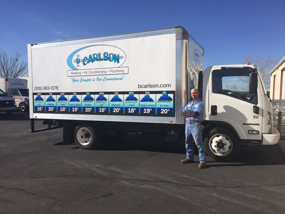 Slide of B. Carlson Heating, Cooling & Plumbing