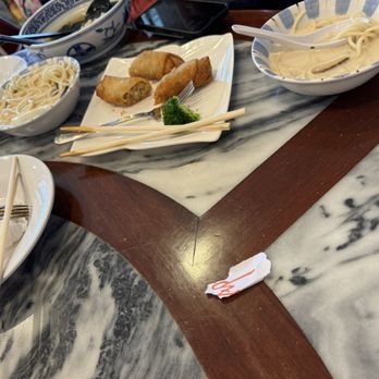 Noodle Kitchen - Cold egg rolls. Warm outside, cold on the inside - Chinese Near Me - Spring, Texas