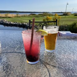 Bistro On the Green - Blueberry mojito & Founders IPA