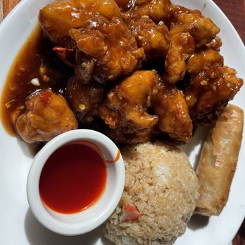 CJ Palace - Crispy orange chicken - Chinese Near Me - Sparks, Nevada