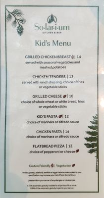 Menu photo 1 Solarium Kitchen & Bar Bellevue, WA Menu photo 1 Solarium Kitchen & Bar Bellevue, WA